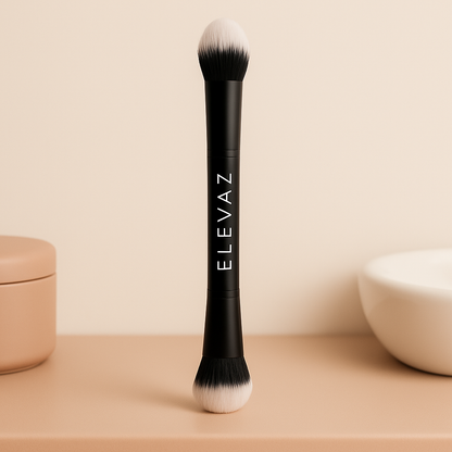 2-in-1-Pinsel für verschiedene Make-ups